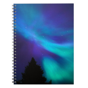 Aurora Borealis   Canada Ontario Sudbury Notebook