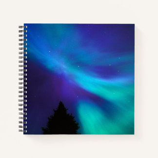 Aurora Borealis | Canada Ontario Sudbury Notebook