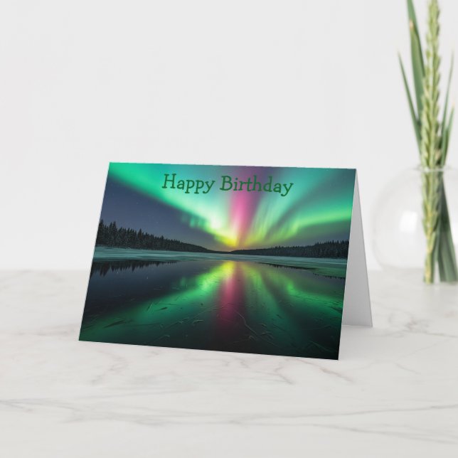 Aurora Borealis Card (Front)