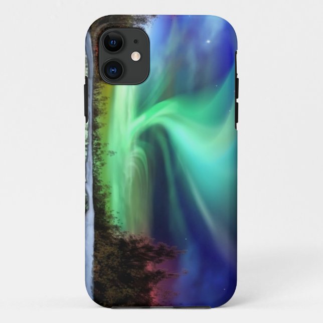 AURORA BOREALIS CELL CASE COVER (Back)