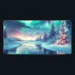 aurora borealis/Christmas/Winter Banner<br><div class="desc">hint of Christmas</div>