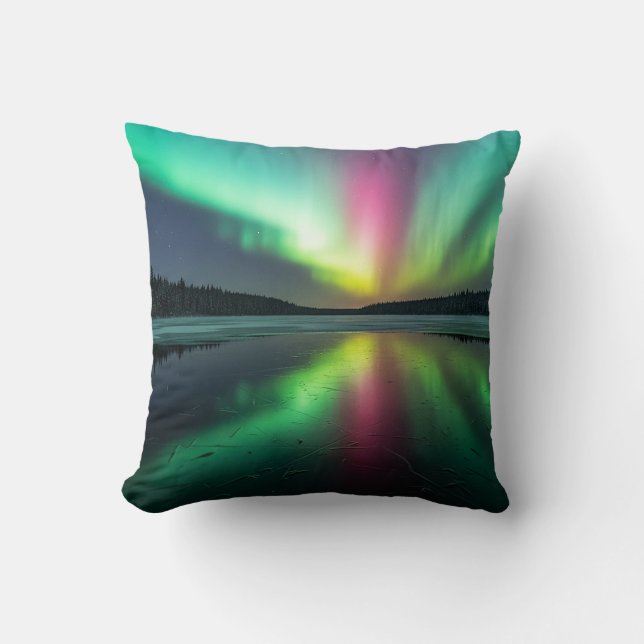 Aurora Borealis Cushion (Front)
