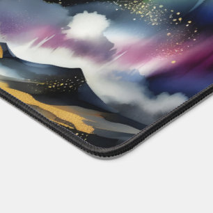 Aurora Borealis Desk Mat Northern Lights