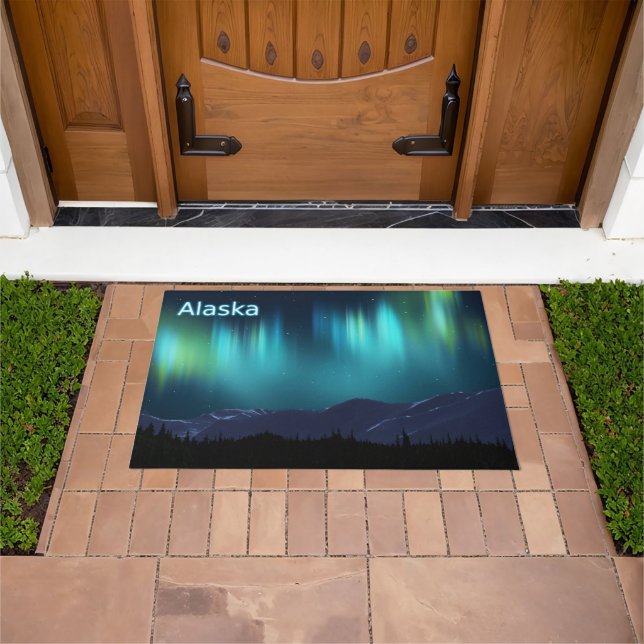 Aurora Borealis Doormat (Outdoor)