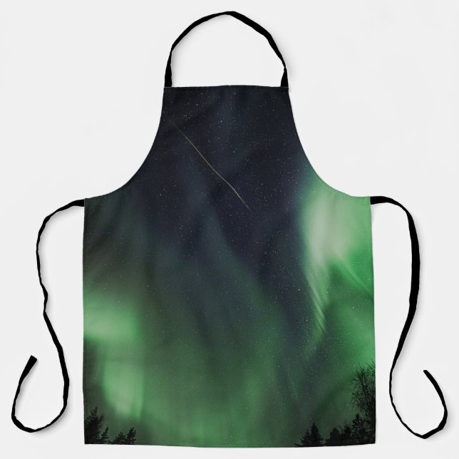 AURORA BOREALIS DURING NIGHT TIME APRON (Front)