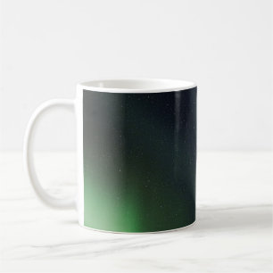 AURORA BOREALIS DURING NIGHT TIME COFFEE MUG