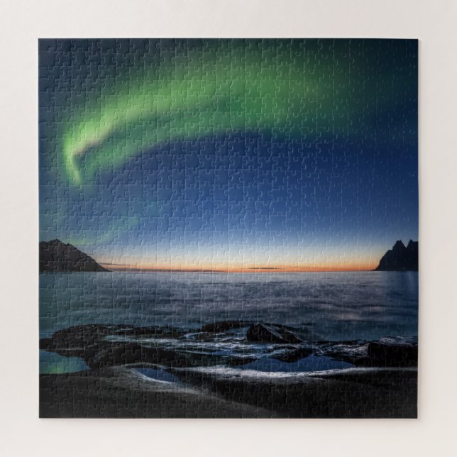 Aurora Borealis Jigsaw Puzzle (Vertical)