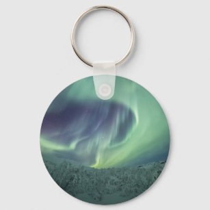 Aurora Borealis Key Ring