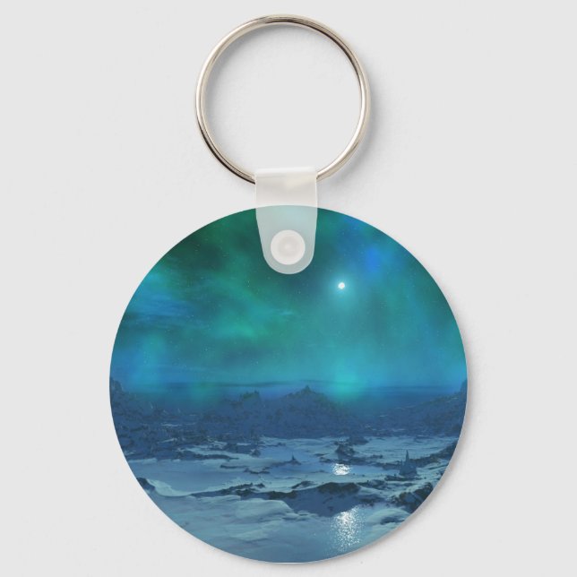 Aurora Borealis Key Ring (Front)