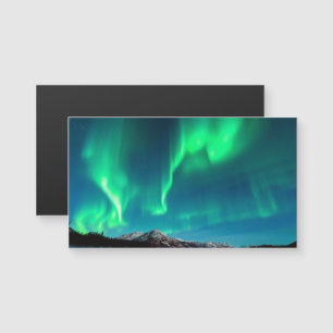 Aurora Borealis Magnetic Card