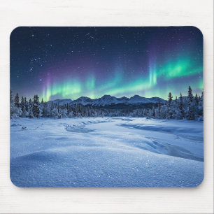 Aurora Borealis Mouse Pad