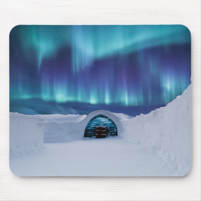 Aurora Borealis Mouse Pad (Front)