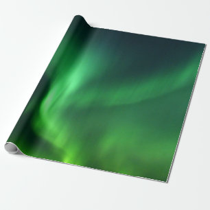 Aurora Borealis Northern Lights Alaska Sky Wrapping Paper