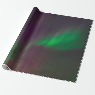 Aurora Borealis Northern Lights Alaska Sky Wrapping Paper