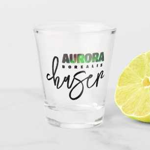 Aurora Borealis (Northern Lights) Chaser Shot Glass