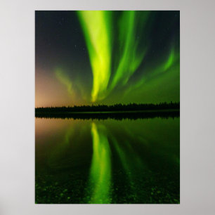 Aurora Borealis Northern lights Norway Poster