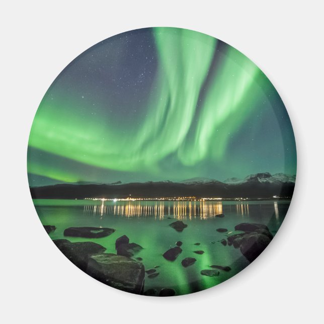 Aurora Borealis Norway Magnet (Front)