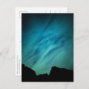 Aurora Borealis Norway Postcard