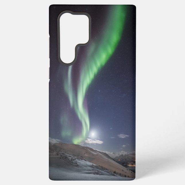 Aurora Borealis Norway Samsung Galaxy S22 Ultra Case (Back)