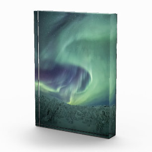 Aurora Borealis Photo Block