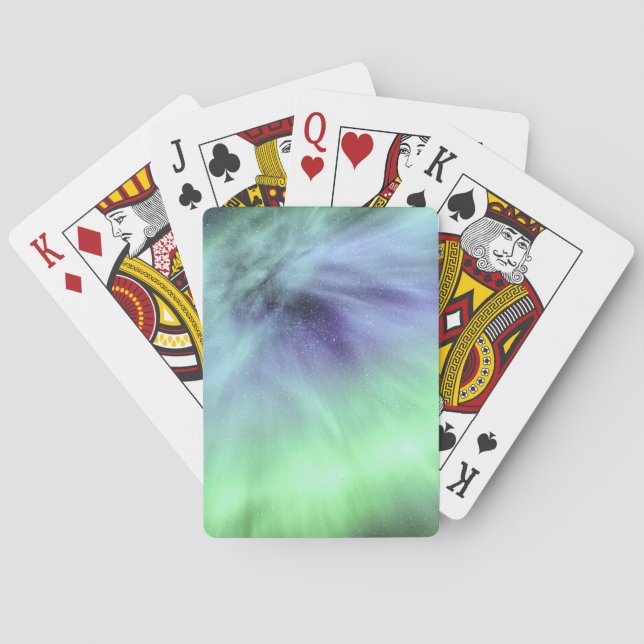 Aurora Borealis Playing Cards (Back)