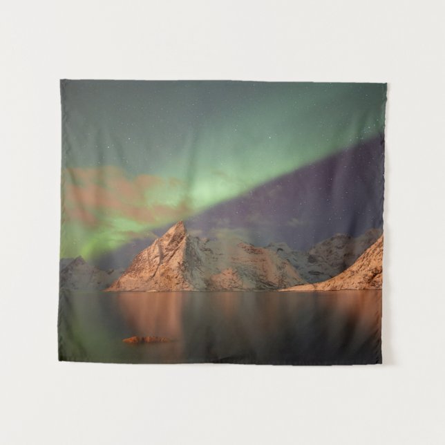 Aurora Borealis, Polar Lights Tapestry (Front (Horizontal))