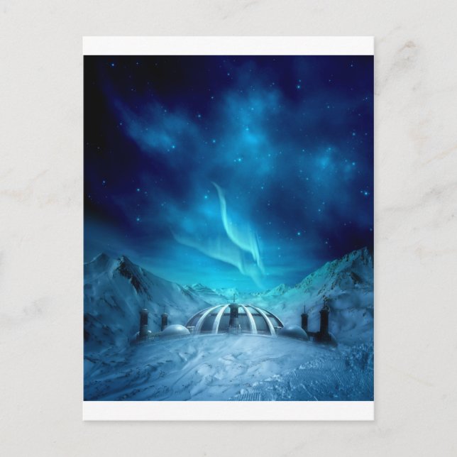 Aurora Borealis Postcard (Front)
