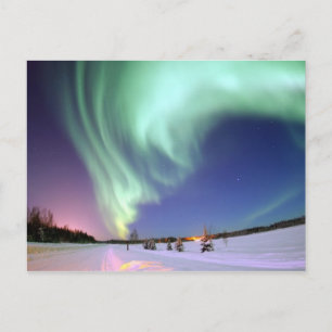Aurora Borealis Postcard