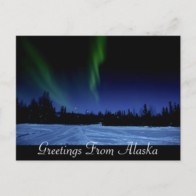 Aurora Borealis Postcard (Front)