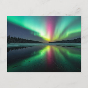 Aurora Borealis Postcard