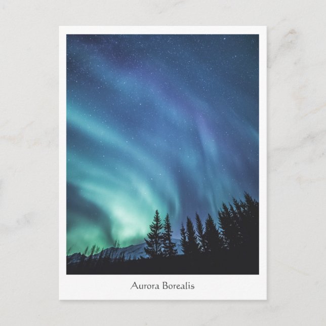 Aurora Borealis Postcard (Front)