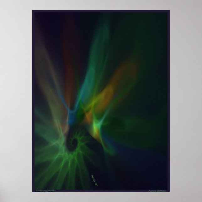 AURORA BOREALIS POSTER (Front)