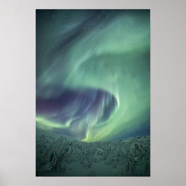Aurora Borealis Poster (Front)
