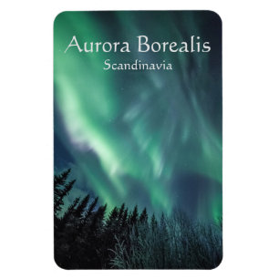 Aurora Borealis Scandinavia Magnet