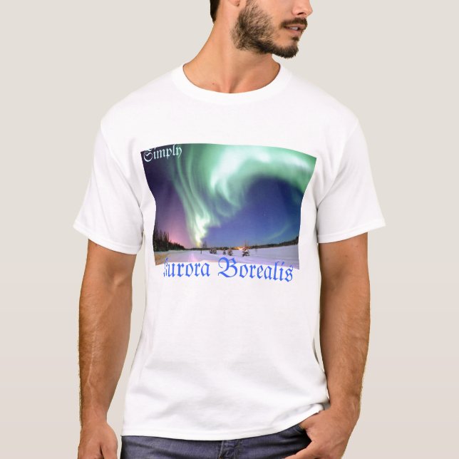 Aurora borealis T-Shirt (Front)