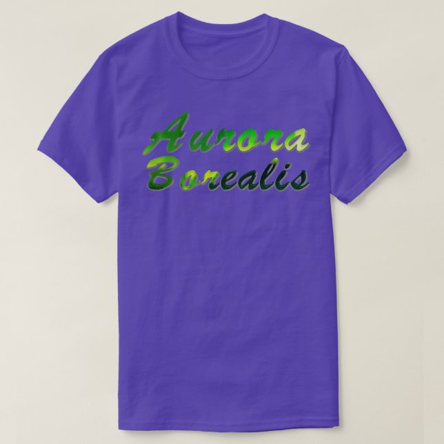 Aurora Borealis T-Shirt (Design Front)