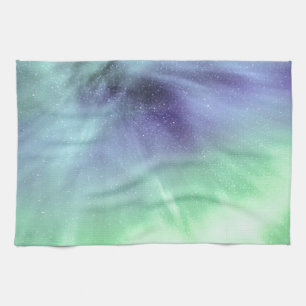 Aurora Borealis Tea Towel