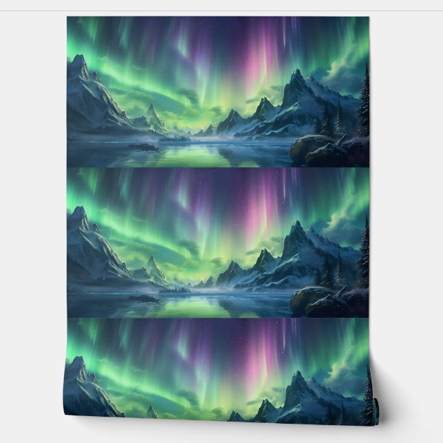 Aurora Borealis Wallpaper (Unrolling)