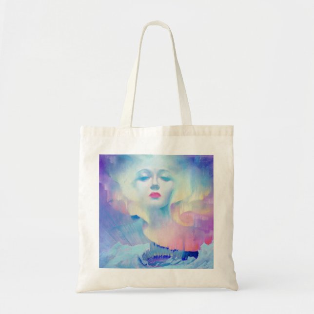 Aurora by Clive Henry blue Tote Bag (Front)