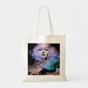 Aurora by Clive Henry blue turquoise purple night Tote Bag