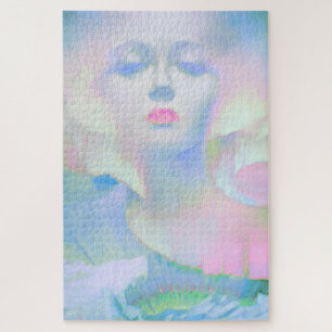 Aurora by Clive Henry pastel light Jigsaw Puzzle