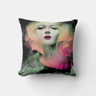 Aurora by Clive Henry Pink Peach Night Cushion