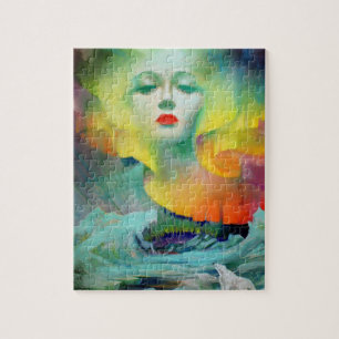 Aurora by  Clive Henry vibrant Jigsaw Puzzle