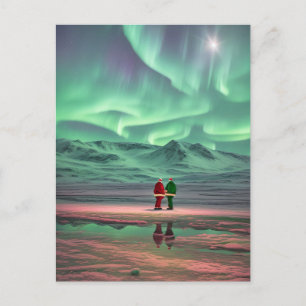 Aurora Christmas Postcard
