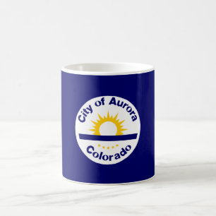 Aurora, Colorado Flag Coffee Mug