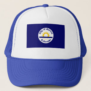 Aurora, Colorado Flag Trucker Hat