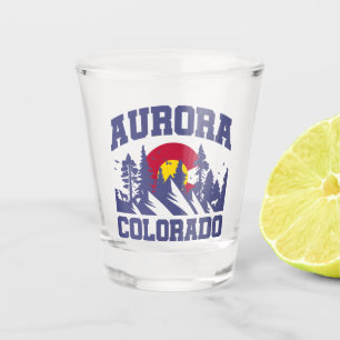 Aurora,Colorado Shot Glass