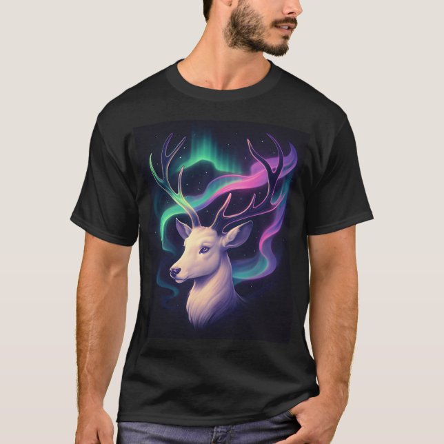 Aurora Deer Light T-Shirt (Front)