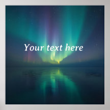 Aurora Dreams – Customisable Northern Lights Print