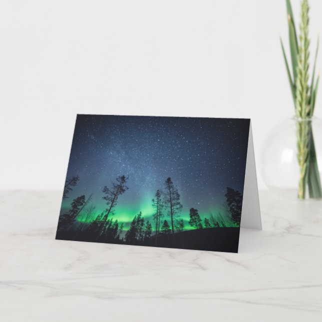 Aurora Forest Card (Front)